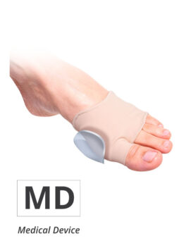 Päkiäpehmuste vaivaisenluunsuojalla, koko L/XL