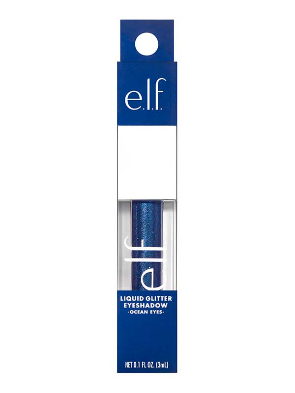 elf Pro Liquid glitter eyeshadow, Ocean Eyes