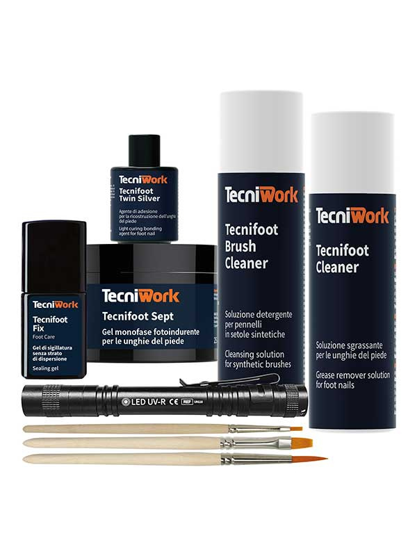 Tecniwork UV-kovet. varpaankynsien korjaussetti