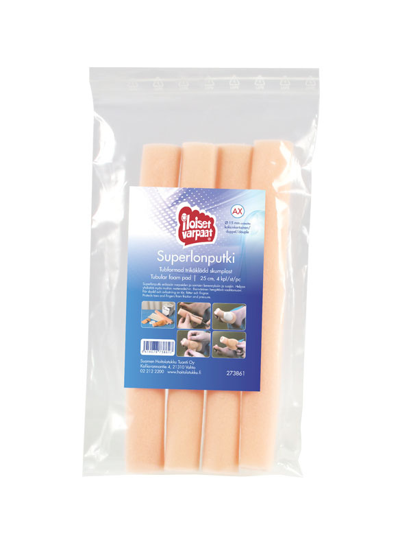 Superlonputki koko AX 15 mm 4 kpl