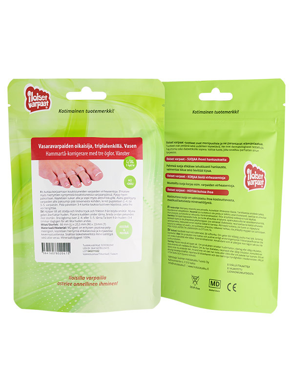 Vasaravarpaiden oikaisija, tripla, L/XL vasen 2kpl - Image 2