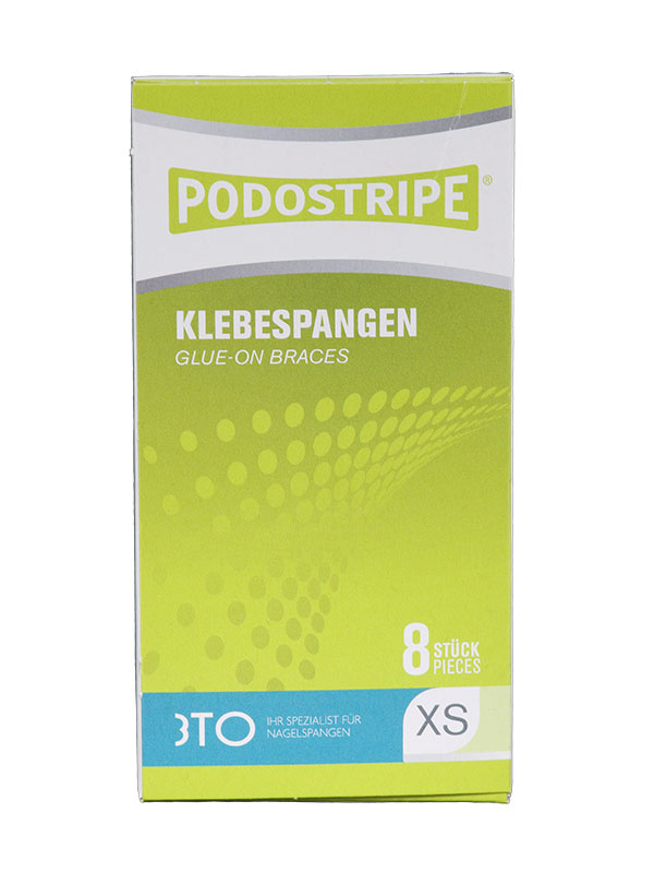 PODOSTRIPE-kynnenoikaisuliuska XS, 8 kpl