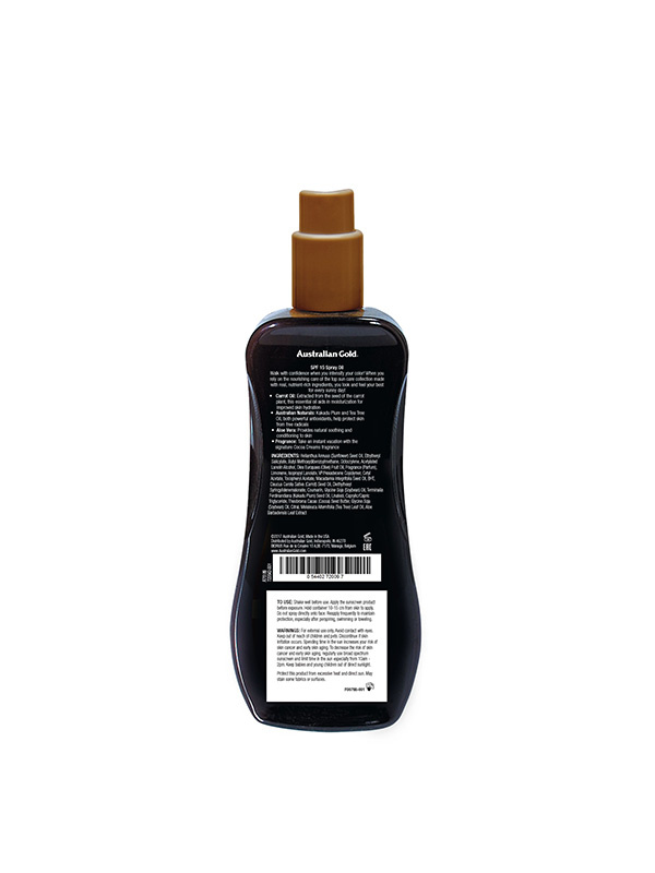 Australian Gold SPF15 Bronze-spray Oil 237ml - Image 2