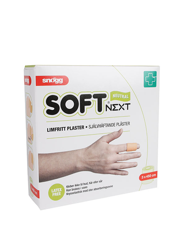 Snögg Soft itsekiinnittyvä laastari 3 x 450 cm