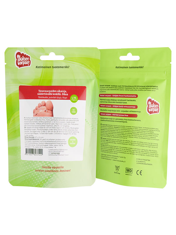 Vasaravarpaiden oikaisija, sääd, L/XL, oikea 2kpl - Image 2