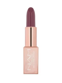 NAM Hydra Gloss Wet Shine Lipstick,06 Midnight Ber