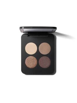 YB Pressed Mineral Eyeshadow Quad, Taupe Smoke 4g