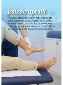 Juliste Jalkaterapeutti 50 x 70 cm