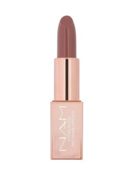 NAM Hydra Gloss Wet Shine Lipstick,04 Latte Haze