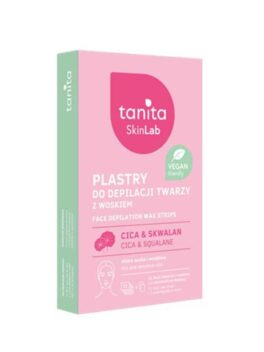 Tanita Face Depilation Wax Strips Cica&Squal 12kpl