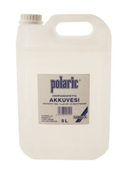 Ionipuhdistettu akkuvesi - 5 L