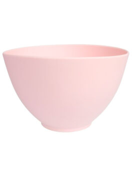 Naamiokulho silikonia 450 ml - Pinkki