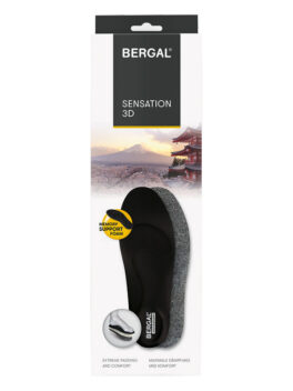 Bergal Sensation 3D -pohjallinen 1 pari