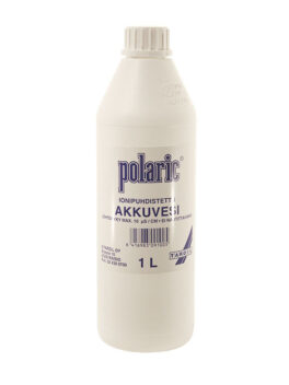 Ionipuhdistettu akkuvesi - 1 L