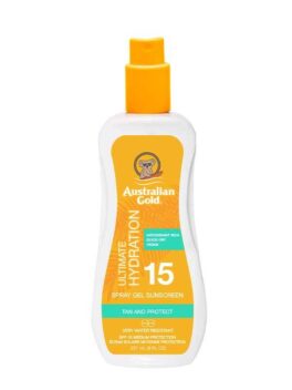 Australian Gold SPF15 Spray Gel sunscreen 237ml
