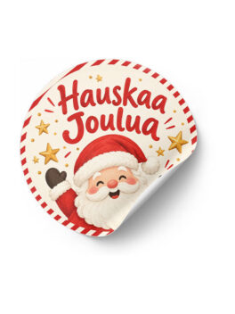 Kausitarra Hauskaa Joulua 85 mm 10 kpl