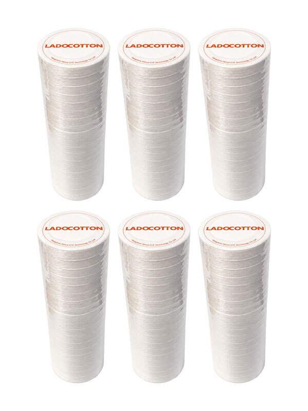 Ladocotton kosteuspyyhesäiliö premium 6 x 18 kpl